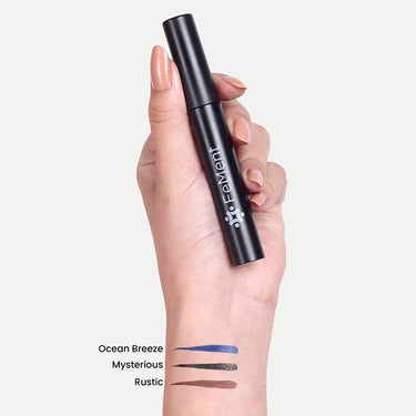 FeMent Clean Beauty Aqua Eye Liner, Intense Pigment, Long Lasting, Clean & Lightweight, Water & Smudge Resistant - Ocean Breeze (Blue)